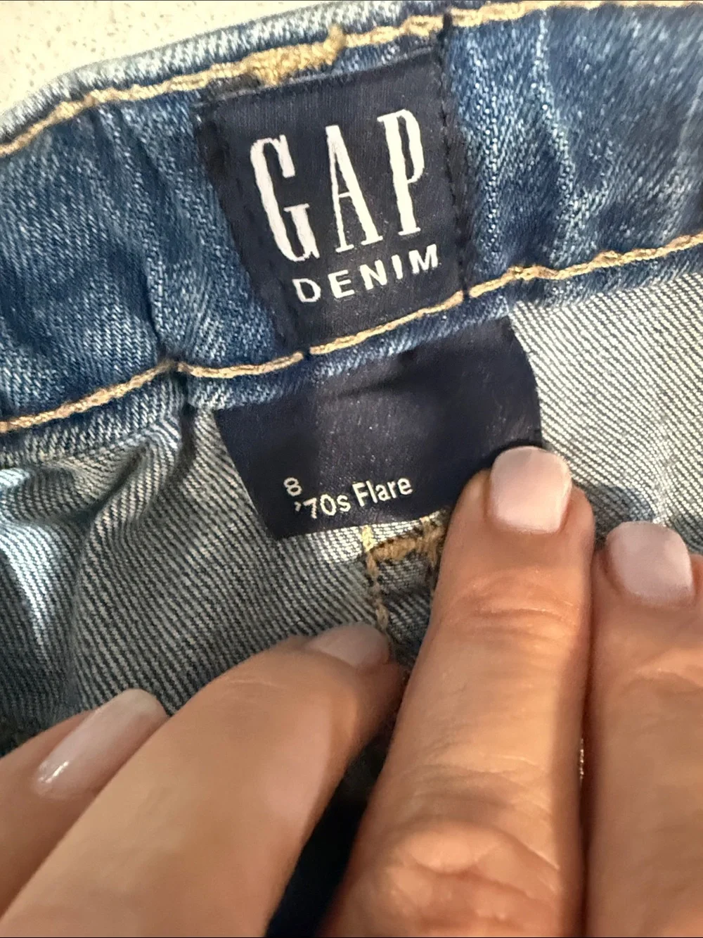 GAP Girls Medium Blue Flare Jeans